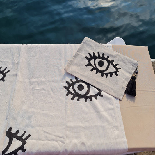 Evil Eye Clutch Bag by Moa