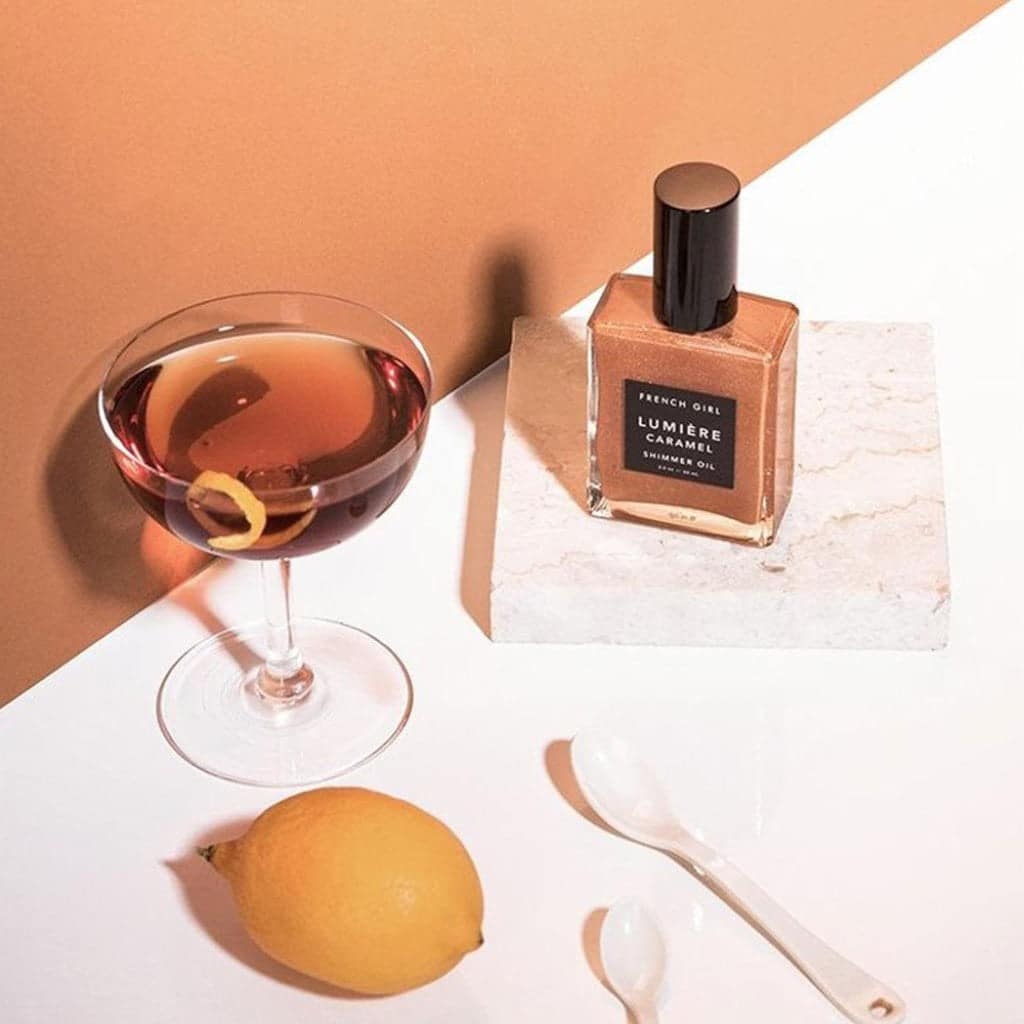 Shimmer Oil - Caramel