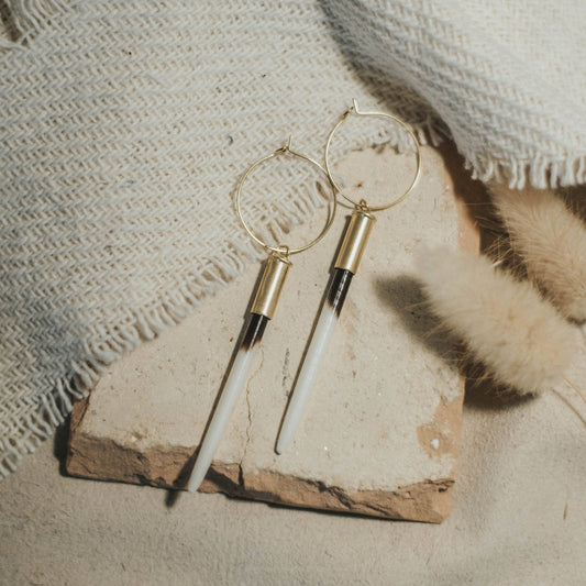 Beth Dutton Quill Hoops