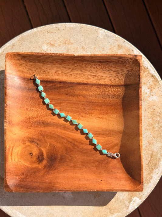 Turquoise Chain Bracelet