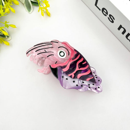 Marine Animal Claw Hair Clip