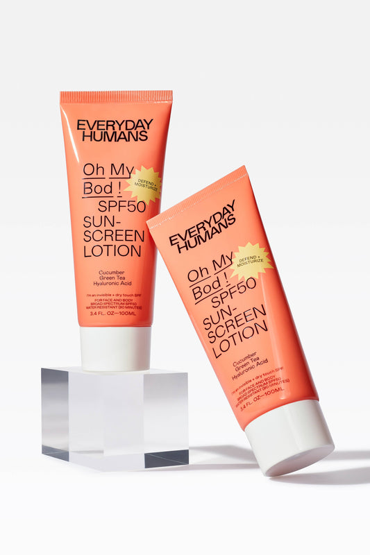 Oh My Bod SPF50 Face Body Sunscreen Lotion (Water Resistant)