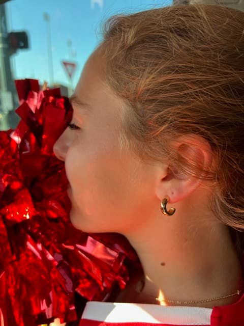 Pearly Girl Hoops