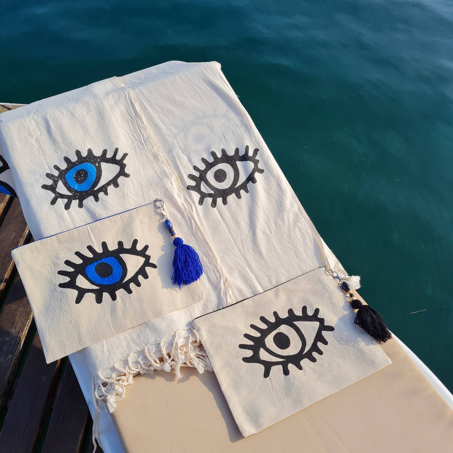 Evil Eye Clutch Bag by Moa