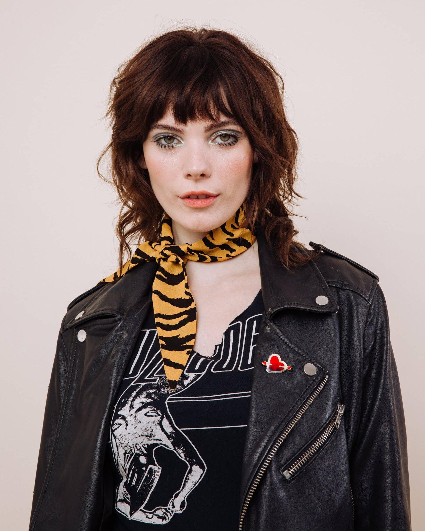 Cat Scratch Fever Scarf Tie - I’m with the Band