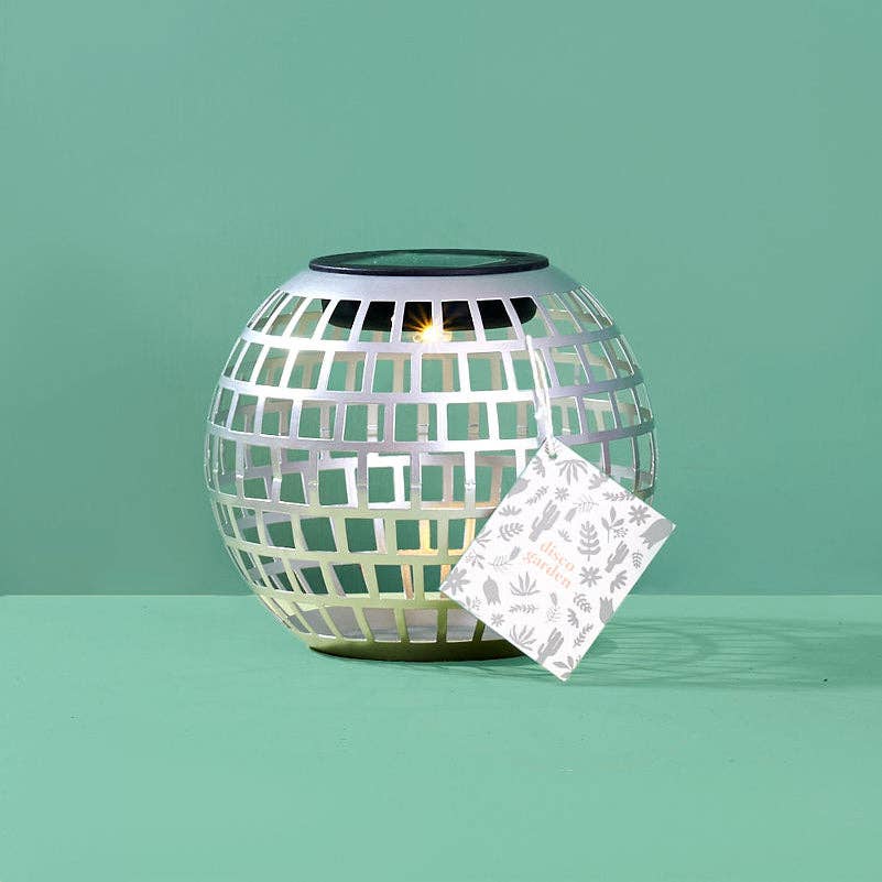 Disco Ball Solar Lantern