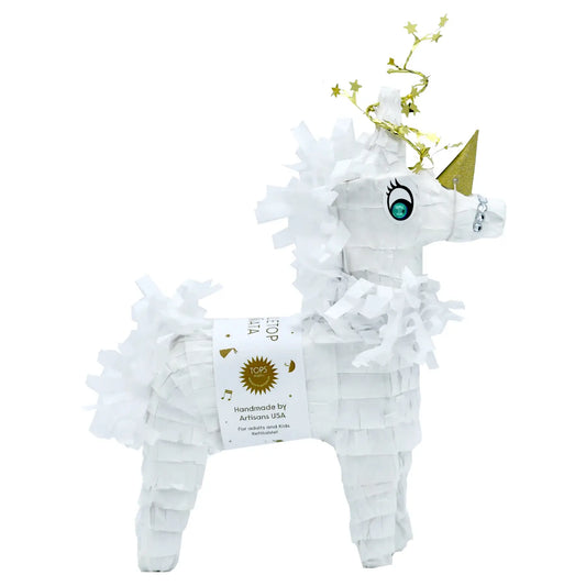 Refillable 8" Tabletop Piñata - Unicorn