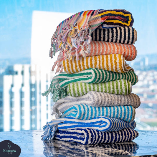 Striped Bath Towel