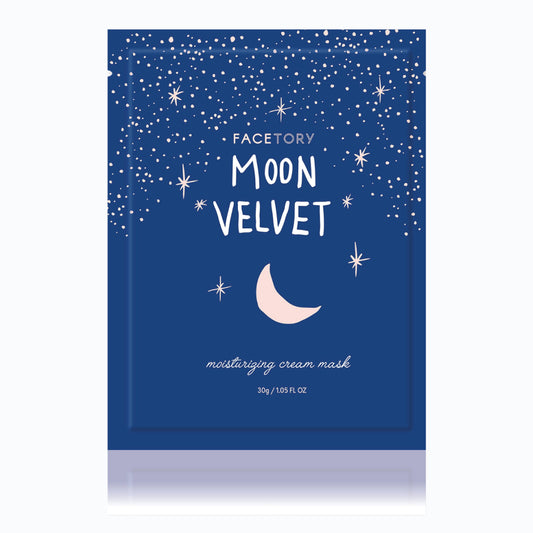 K-Beauty Moisturizing Cream Sheet Face Mask - Moon Velvet