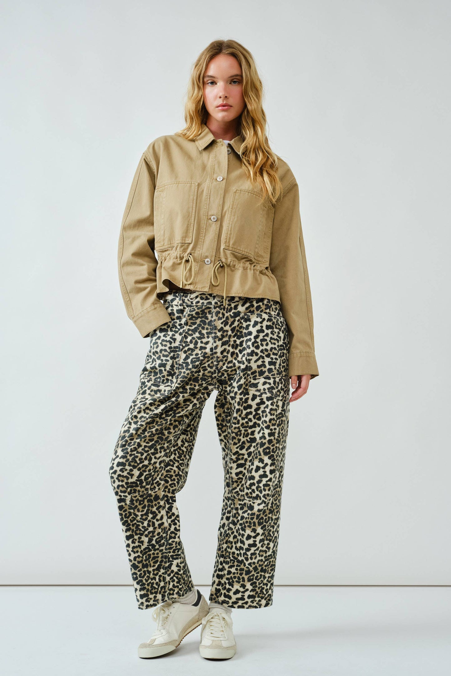 Amelie -  Twill Utility Jacket