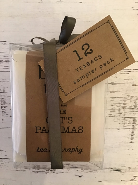 12 Tea Bags Pack by Tea.o.graphy