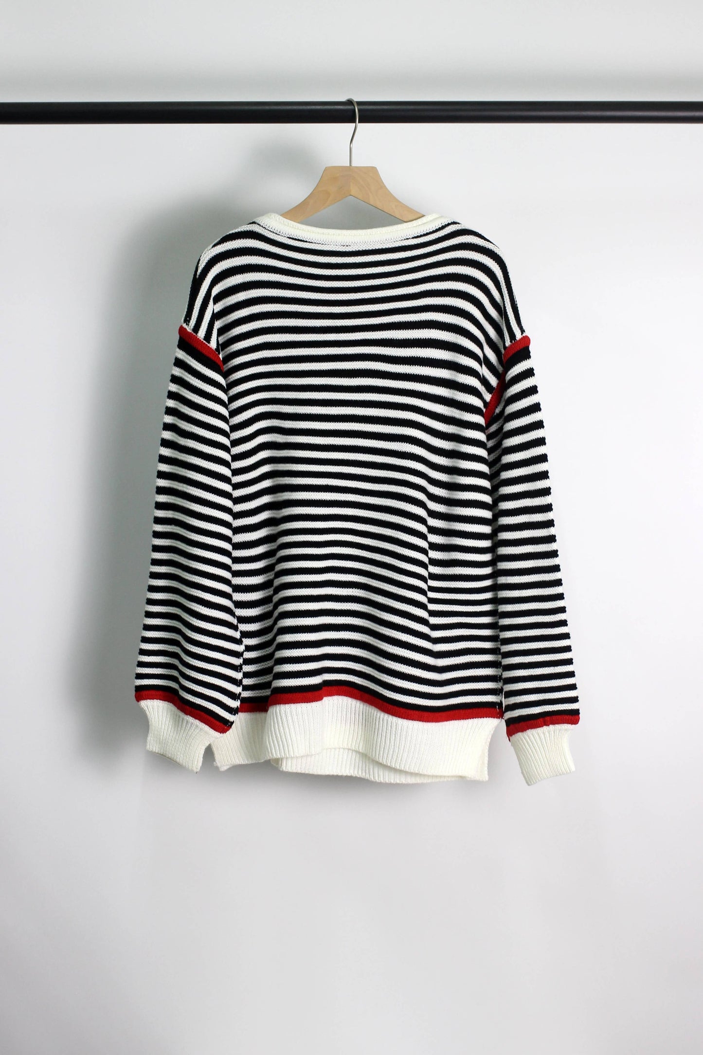 Diane Classic Striped Knit Sweater