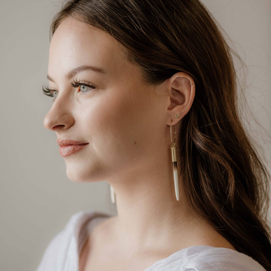 Commonform - The Original Beth Dutton Quill Hoops