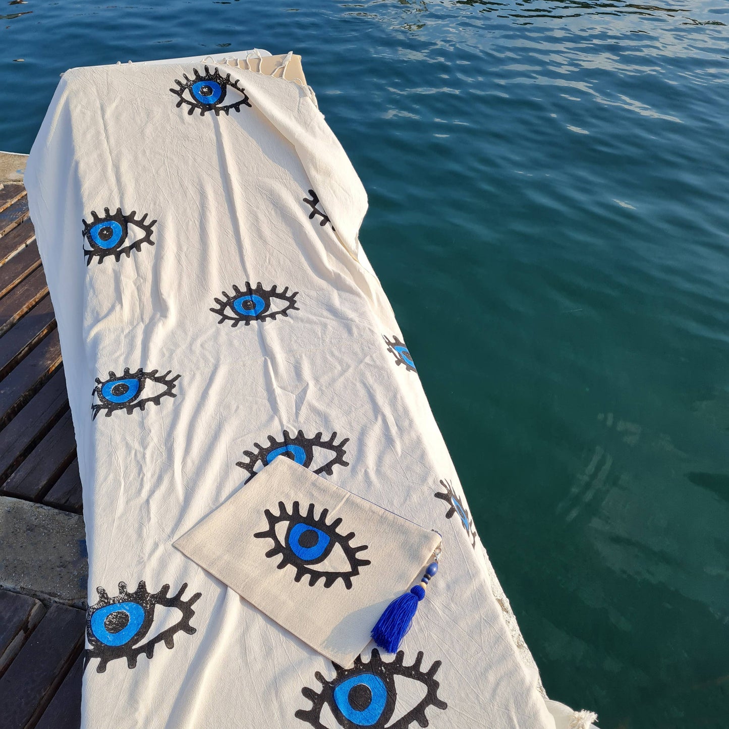 Evil Eye Clutch Bag by Moa