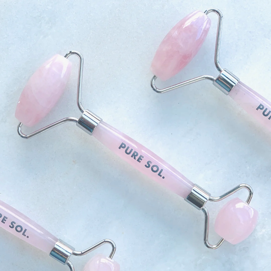 Rose Quartz Facial Roller