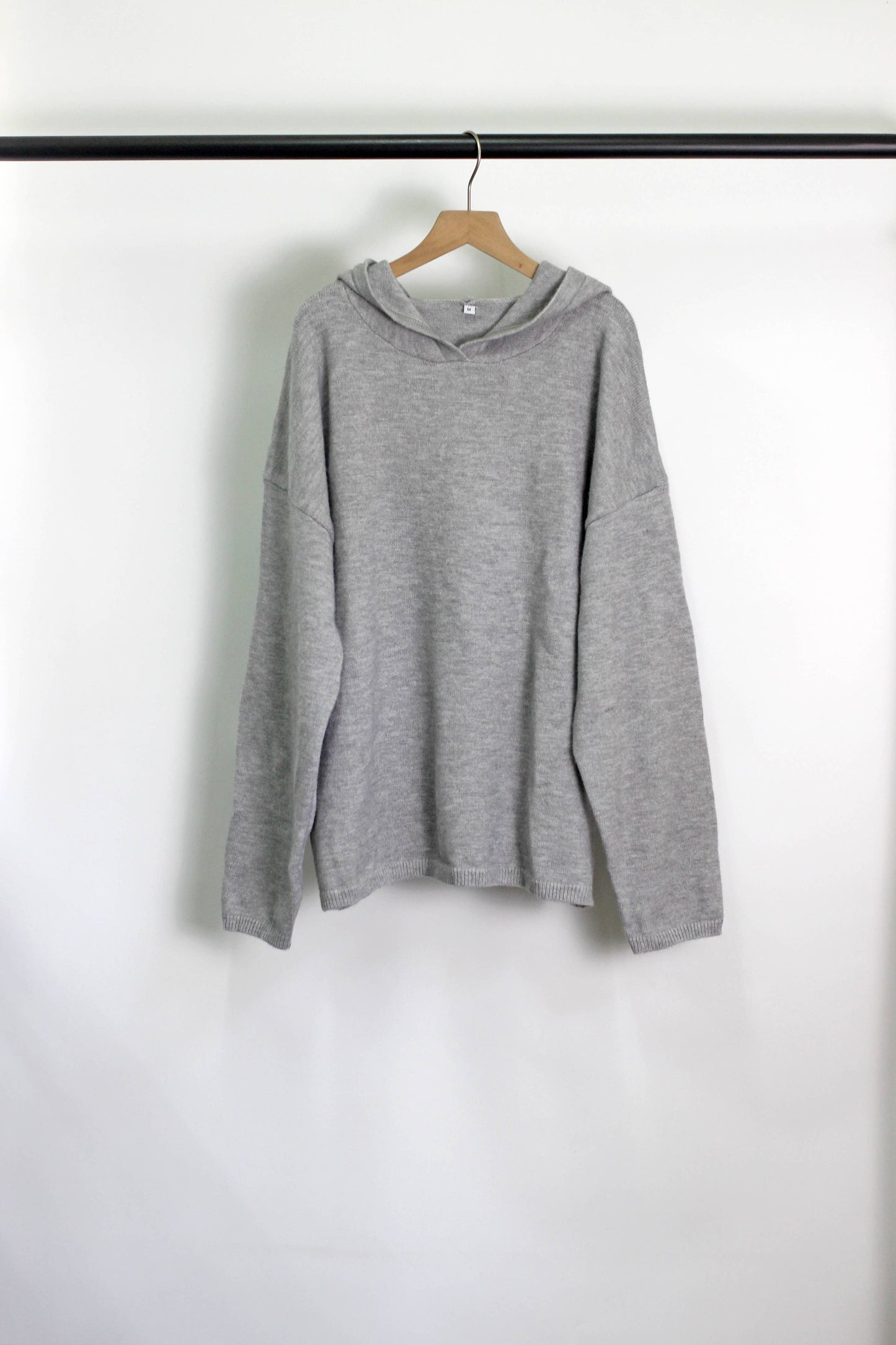 Meryl Unisex Knit Sweater Hoodie