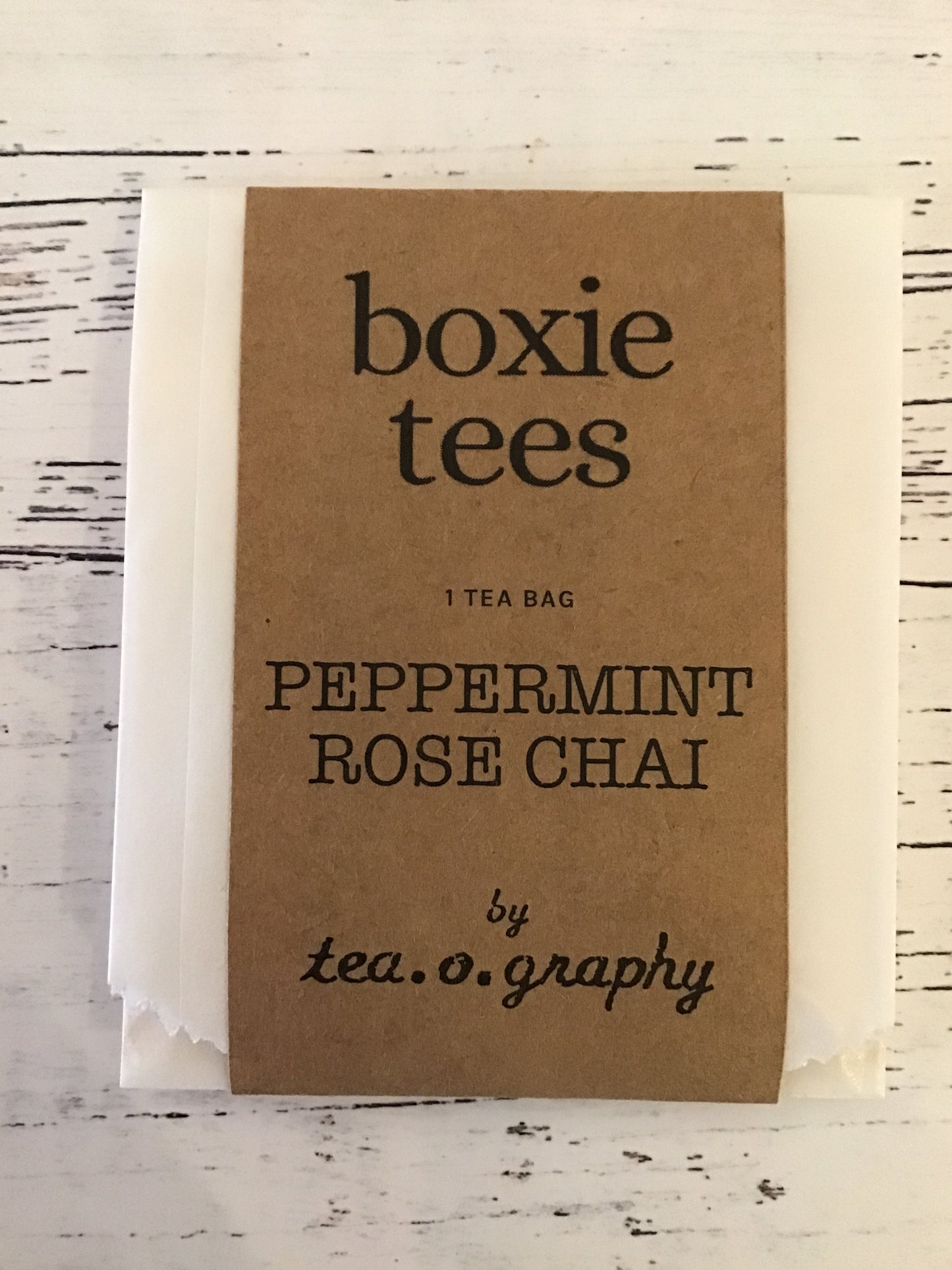 Single Tea Bag by Tea.o.graphy