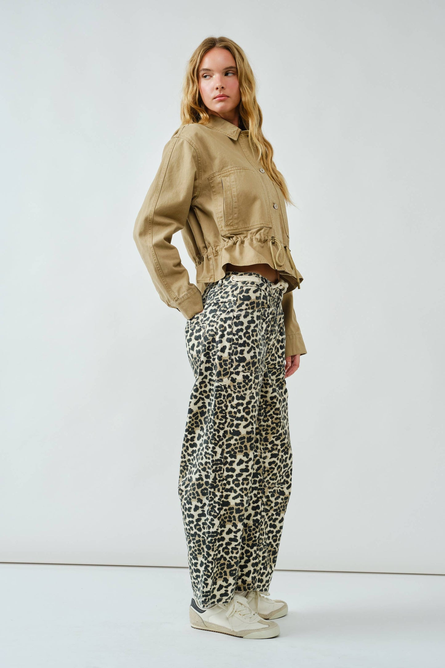 Amelie -  Twill Utility Jacket