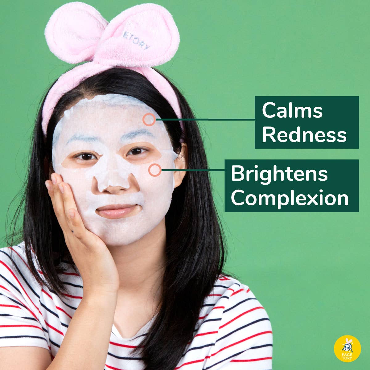 K-Beauty Skin Clearing 2-Step Sheet Mask- Soothe Me Tea Tree