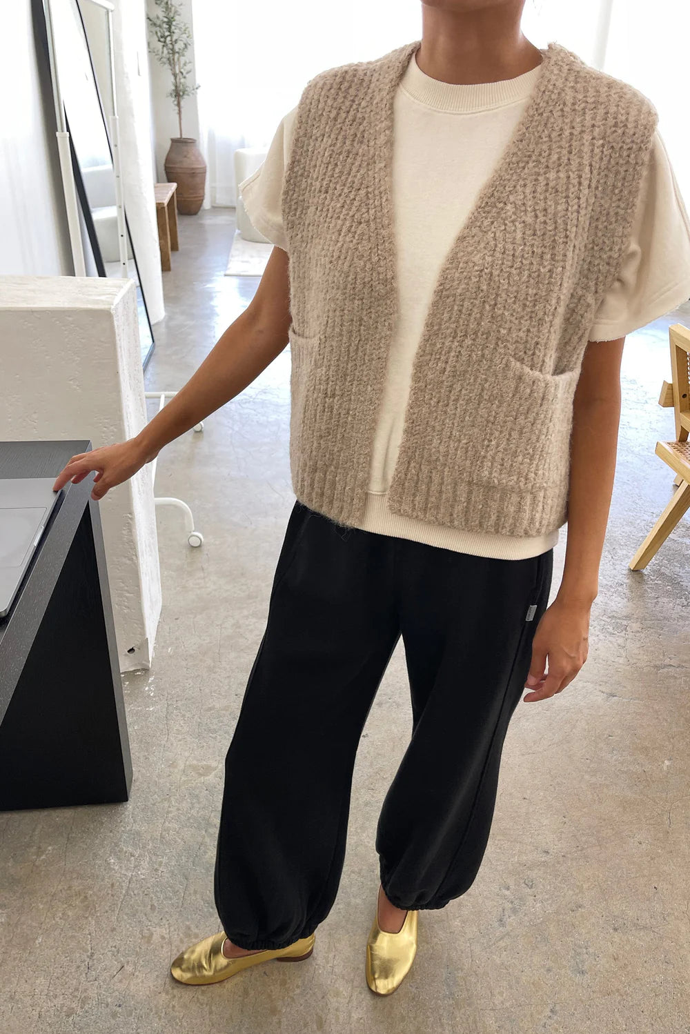 Le Bon Shoppe - French Terry Balloon Pants