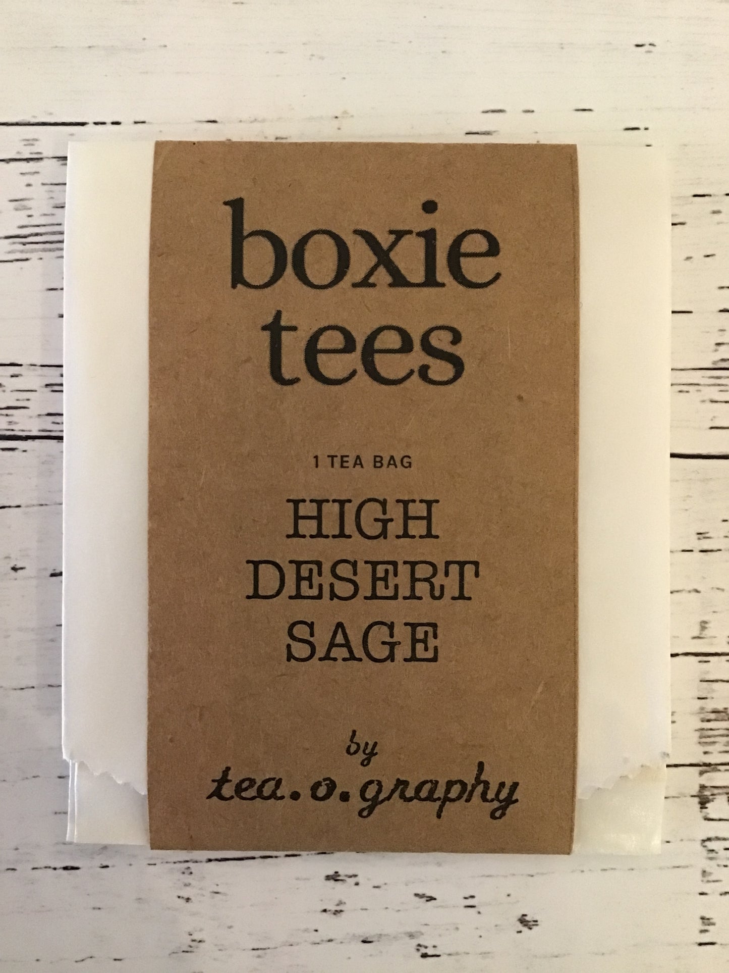 Single Tea Bag by Tea.o.graphy