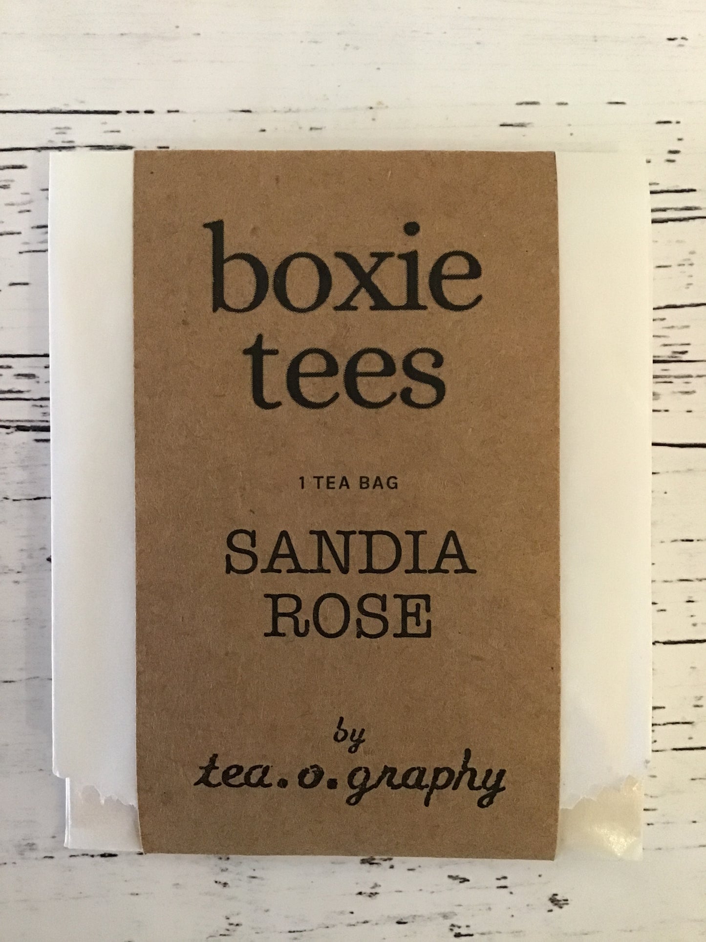 Single Tea Bag by Tea.o.graphy