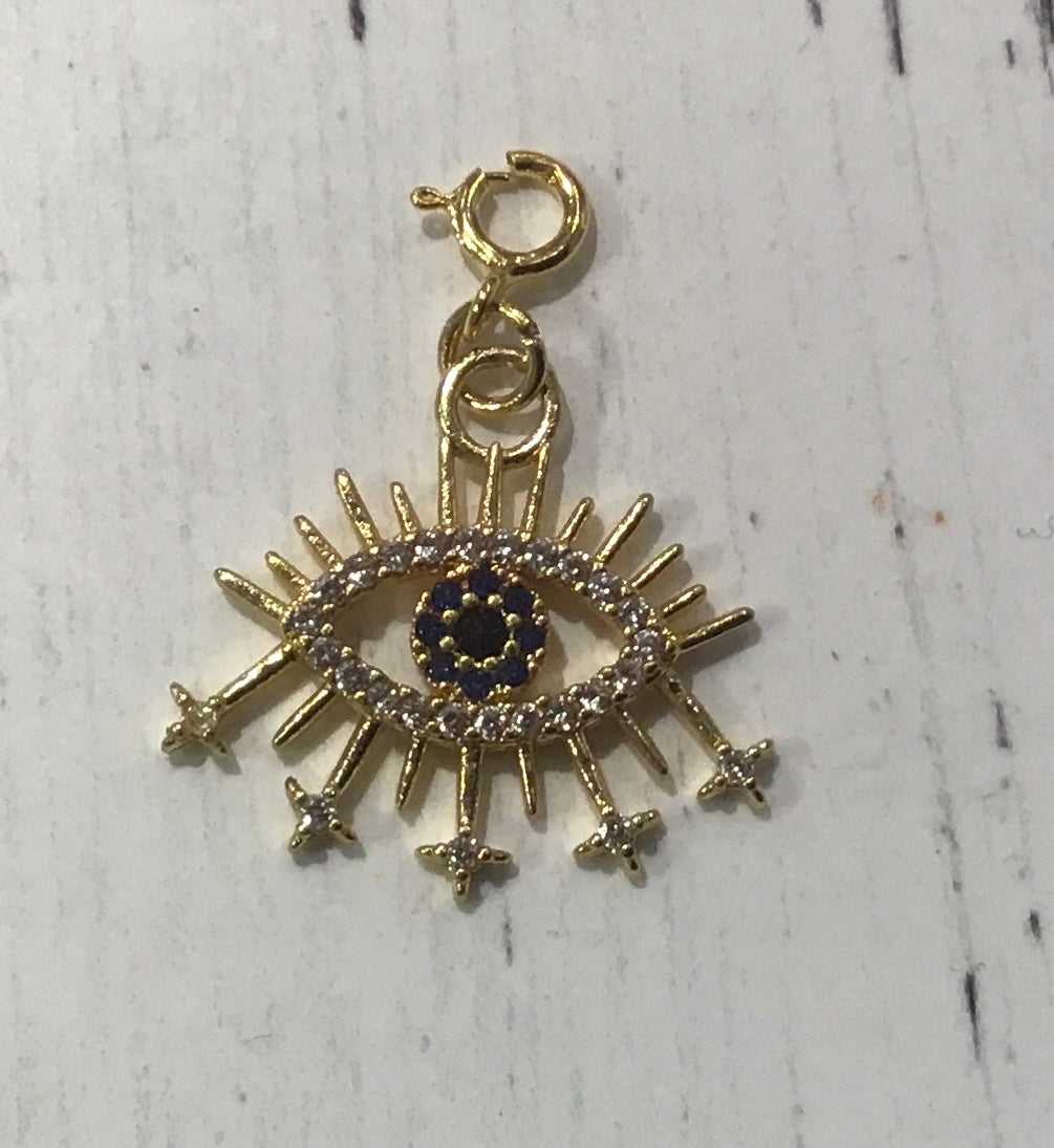 Charms with clasp - Painted Raven Designs