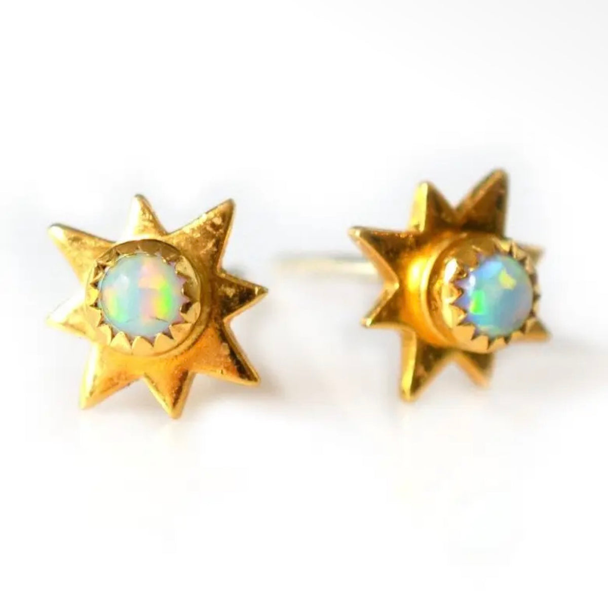 Opal Starburst Studs