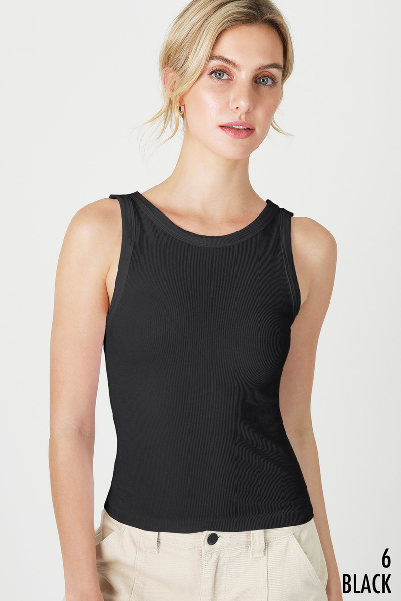 Nikibiki - Reversible Ribbed Tank Top