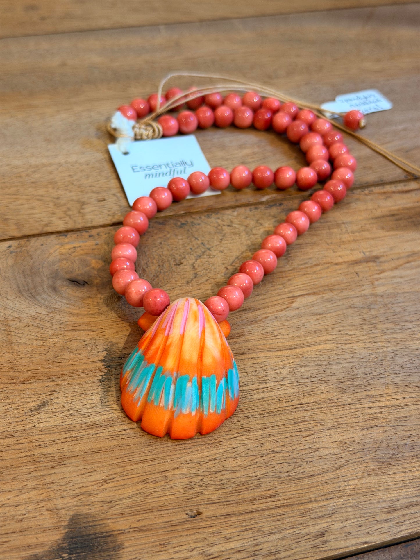 Spondylus Necklace - Coral