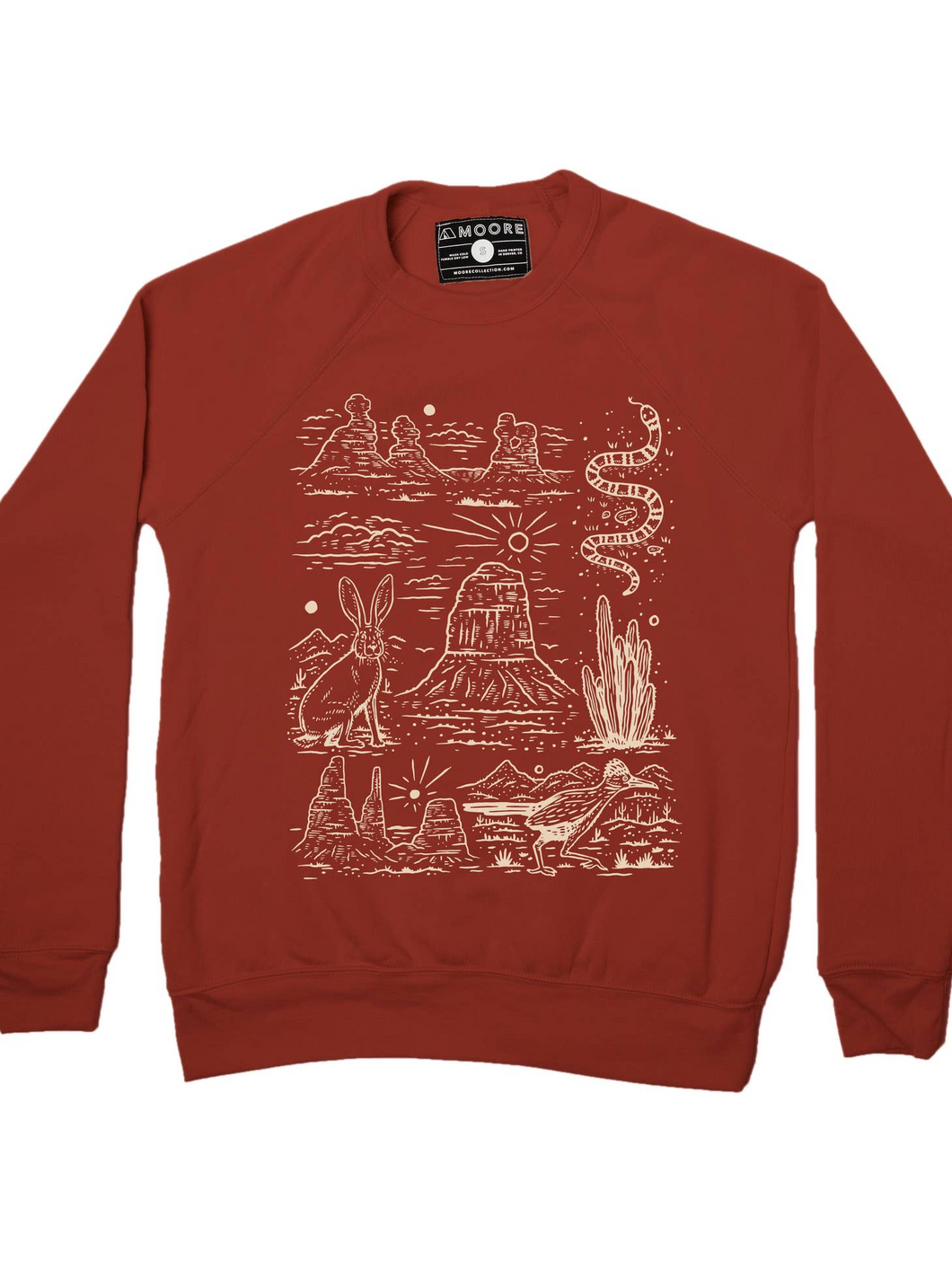 Moore Collection - The Desert Crewneck Sweatshirt