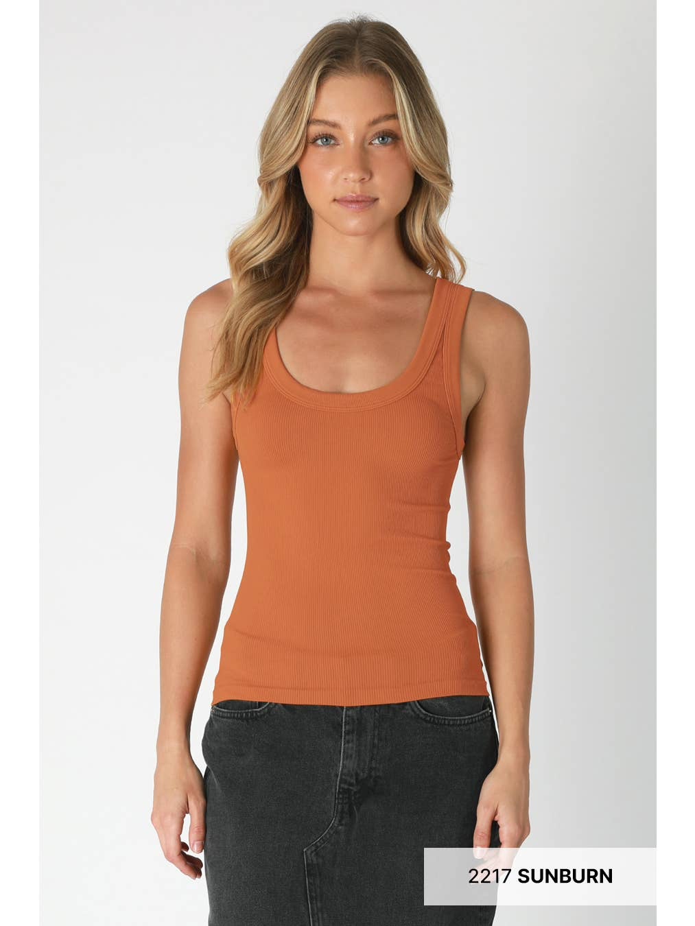 Nikibiki - Reversible Ribbed Tank Top