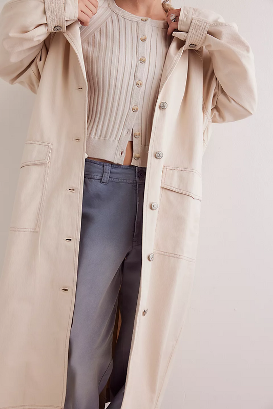 Free People Perry Military Duster