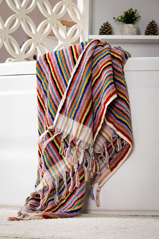 Striped Bath Towels
