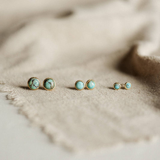 Hyalite Studs - Turquoise