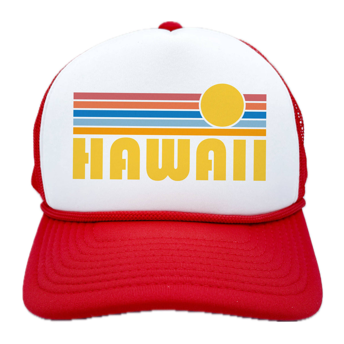 Hawaii Trucker Hat -  Palm Tree