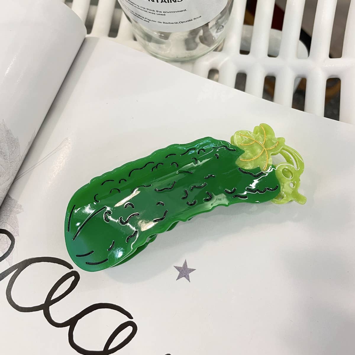 Vegetable Claw Hair Clips