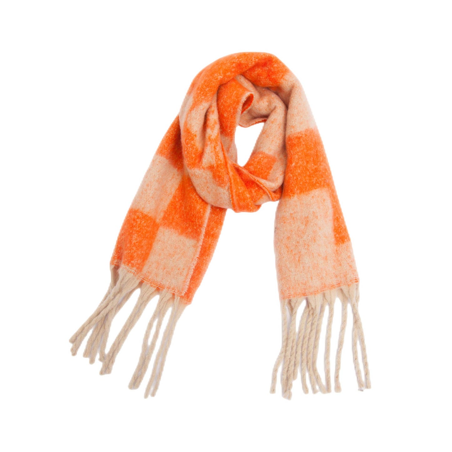 Soft Checkered Scarf