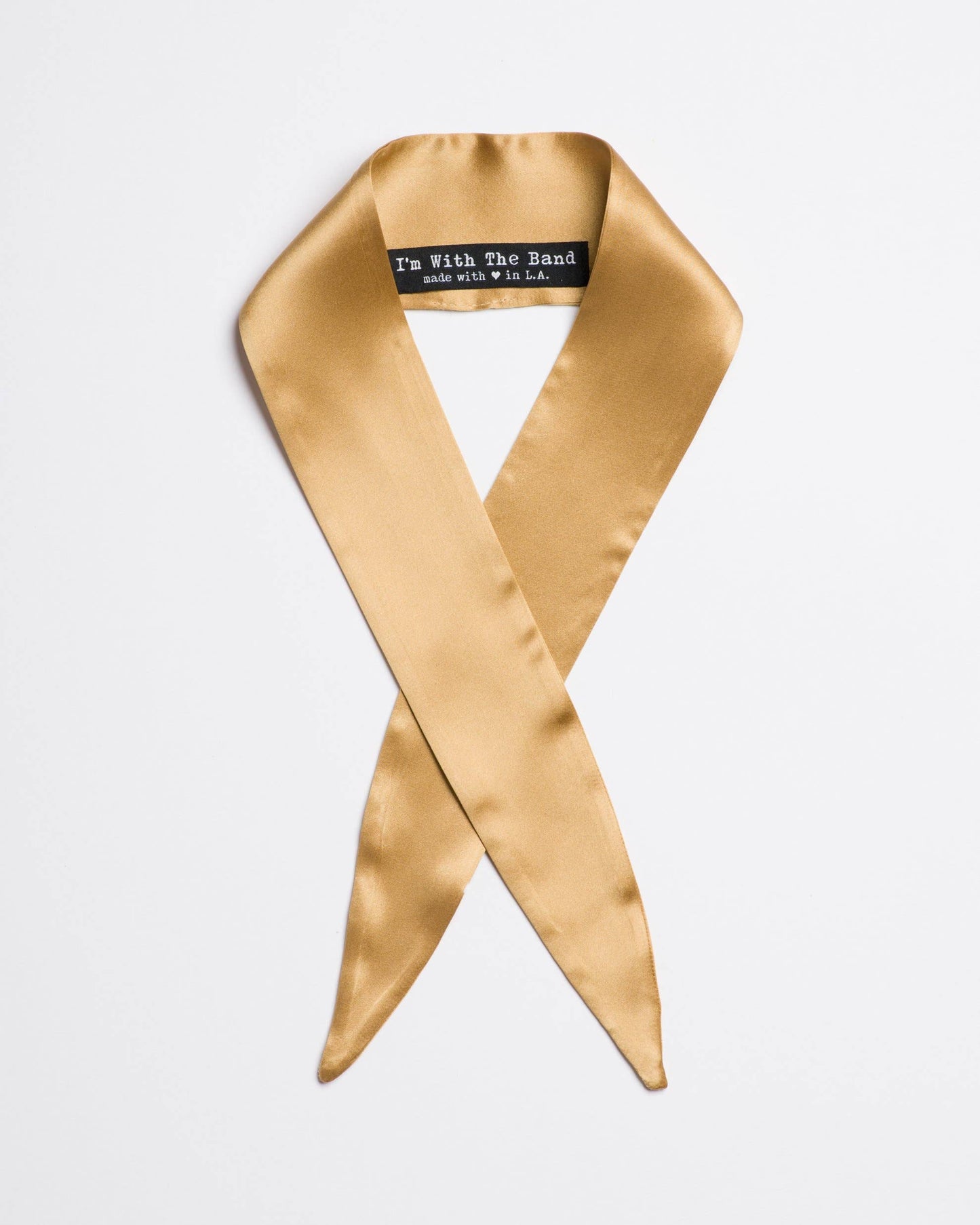Gold Rush Scarf Tie - I’m with the Band