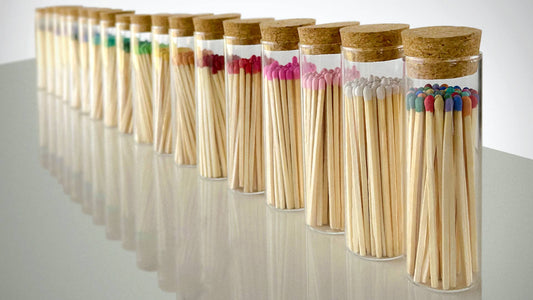 Matches in Chic Cork Top Jar