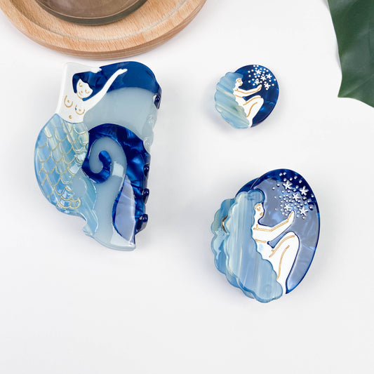 Elegant Mermaid Hair Clip