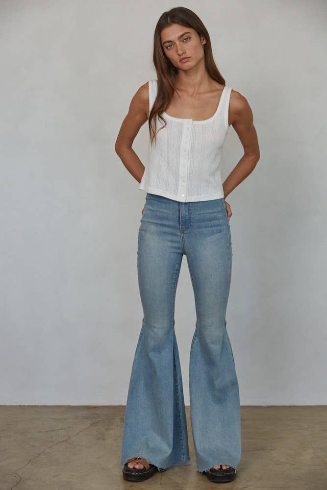 Stephanie - Super Flared Bell Bottom Jeans