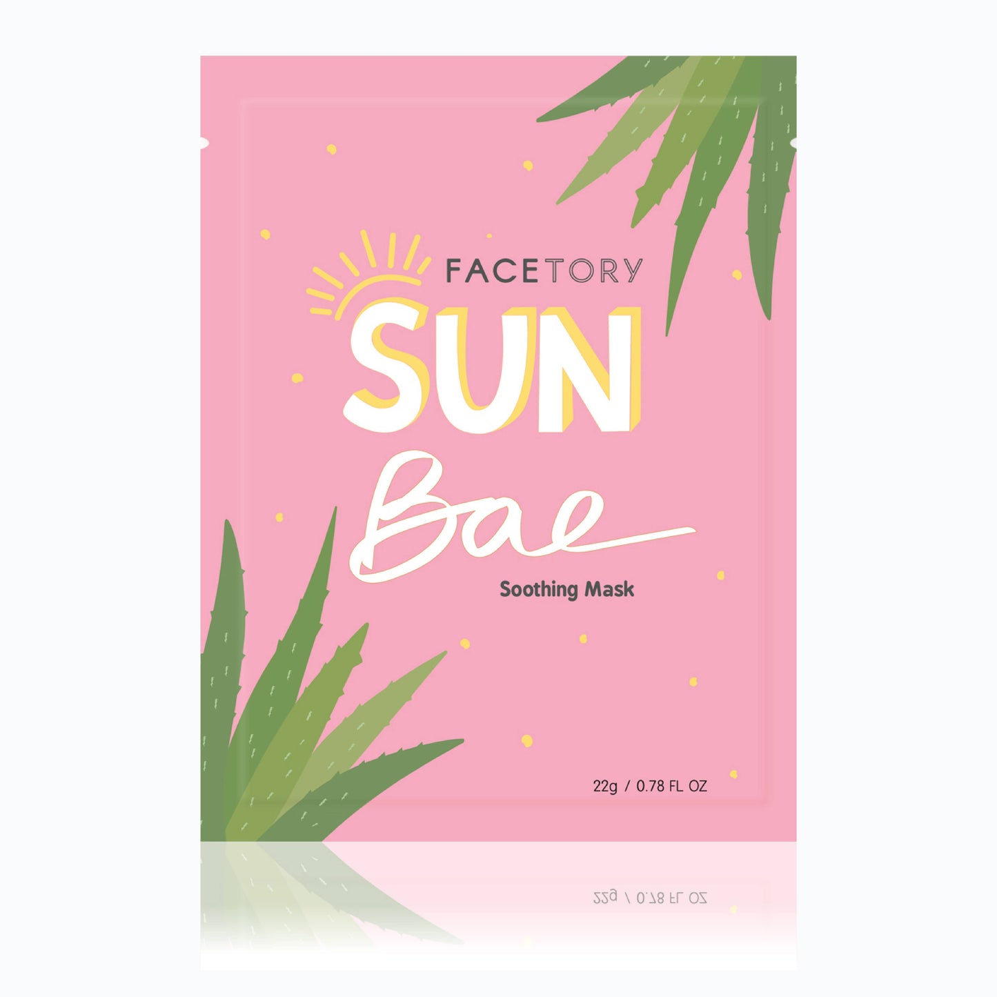 K-Beauty Soothing Aloe Leaf Sheet Facial Mask - Sun Bae