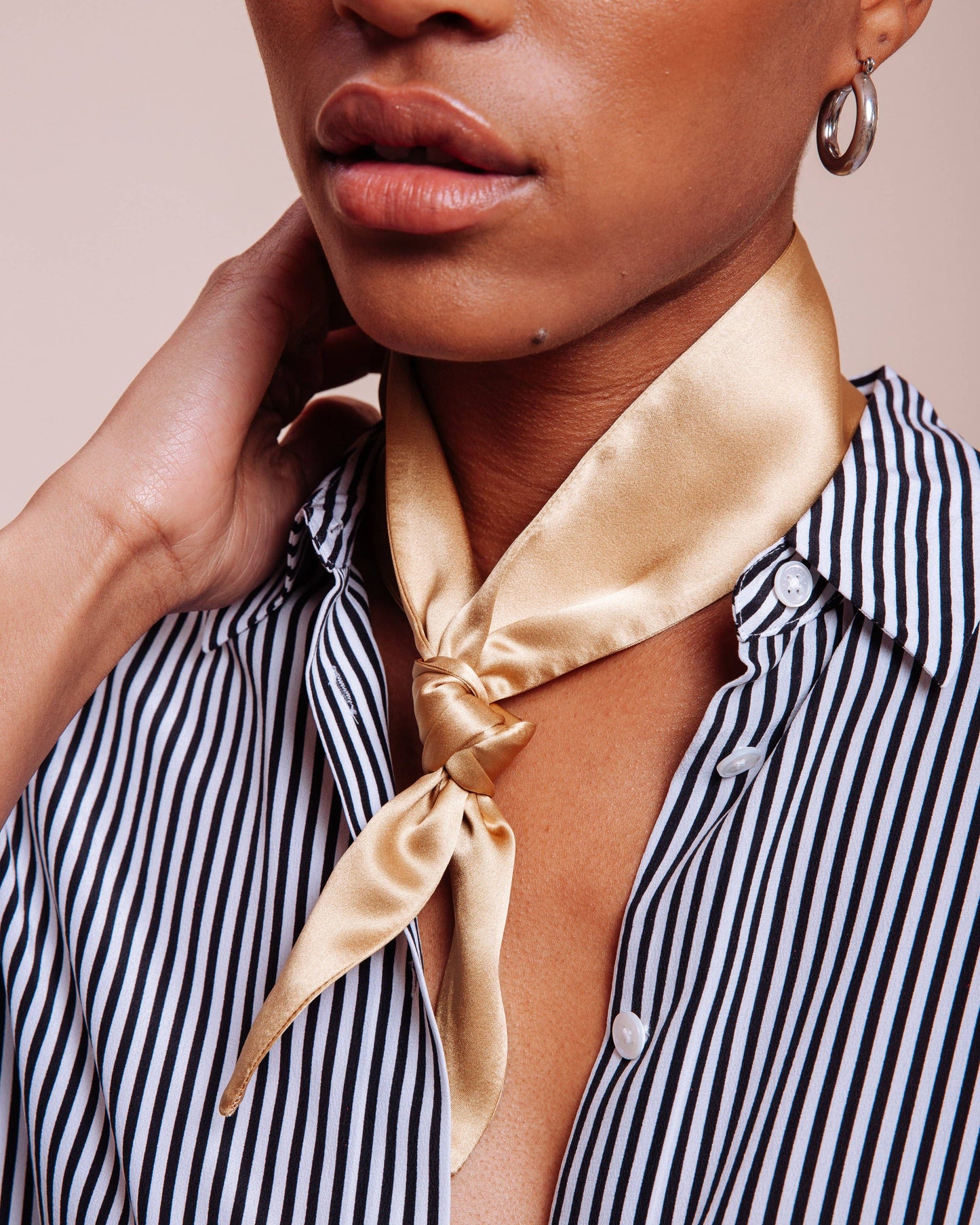 Gold Rush Scarf Tie - I’m with the Band