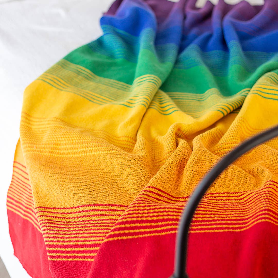 Pride Ombre Throw Blanket