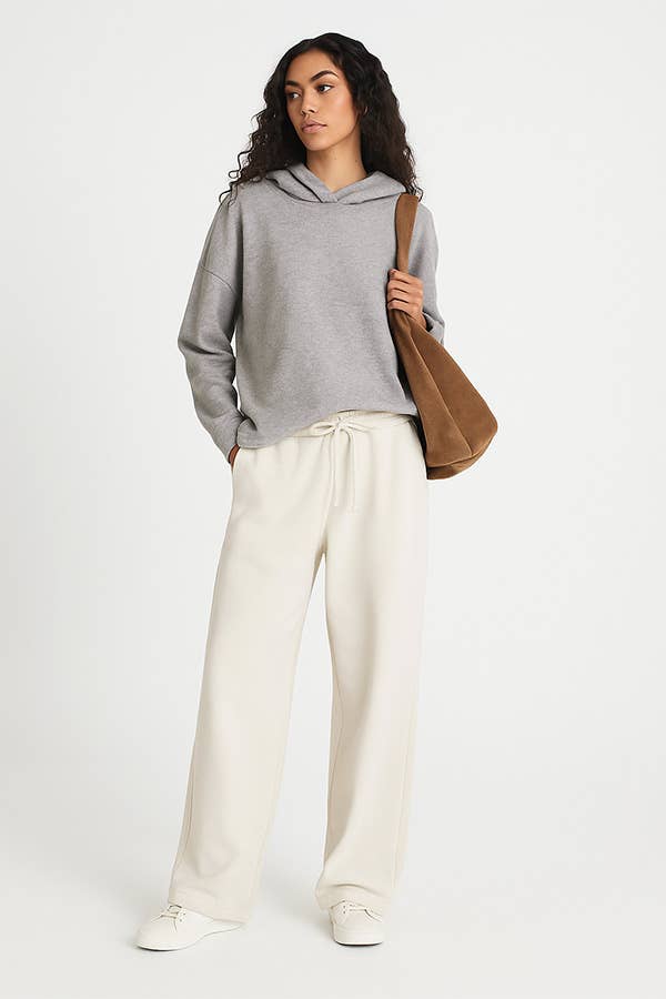 Meryl Unisex Knit Sweater Hoodie