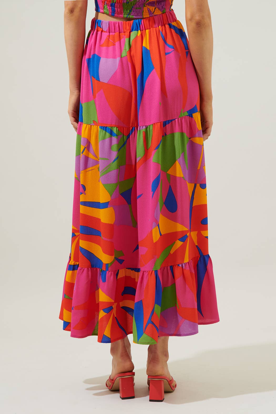 Soleil Floral Yaelle Flowy Maxi Skirt