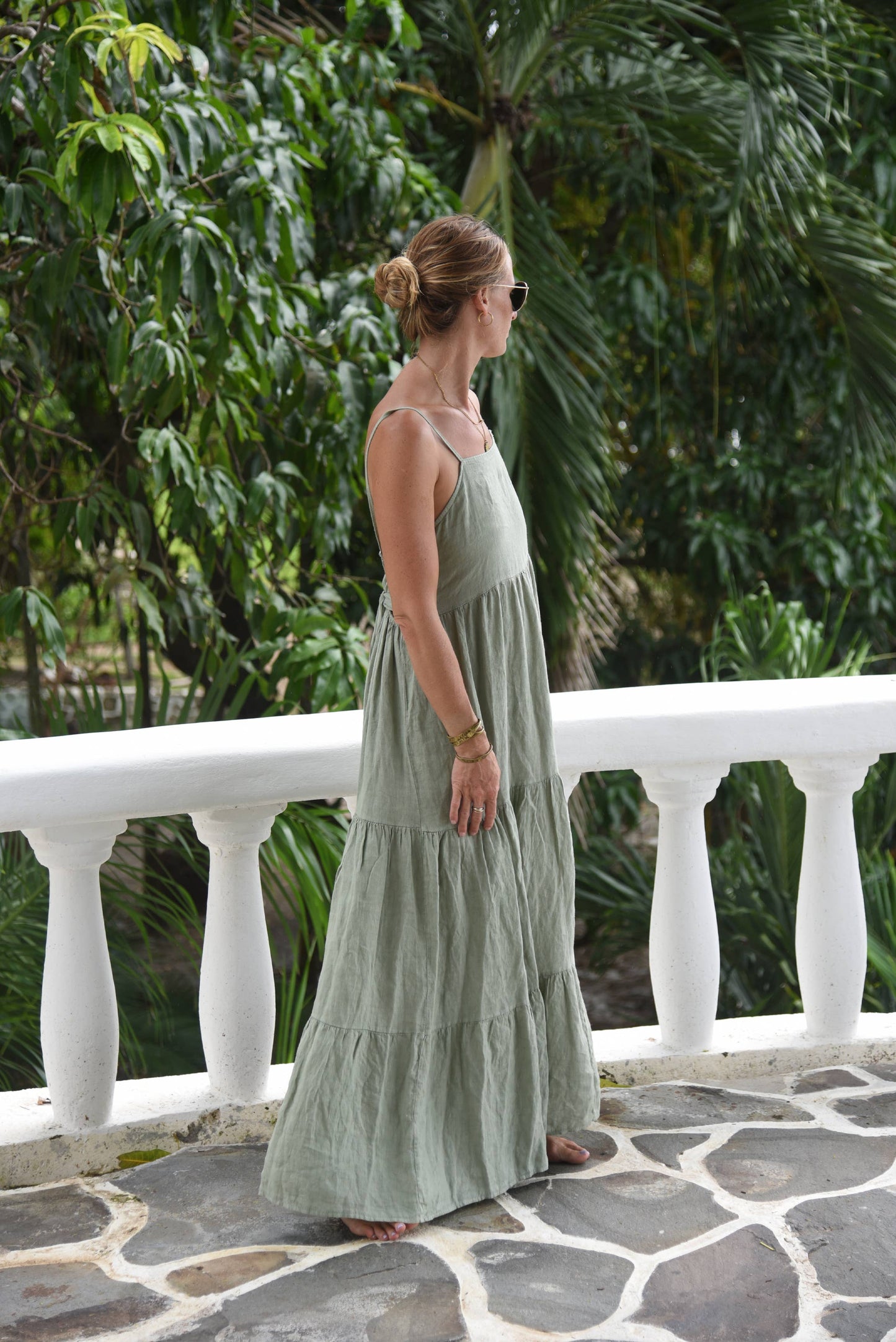 The Alma Dress - Sage