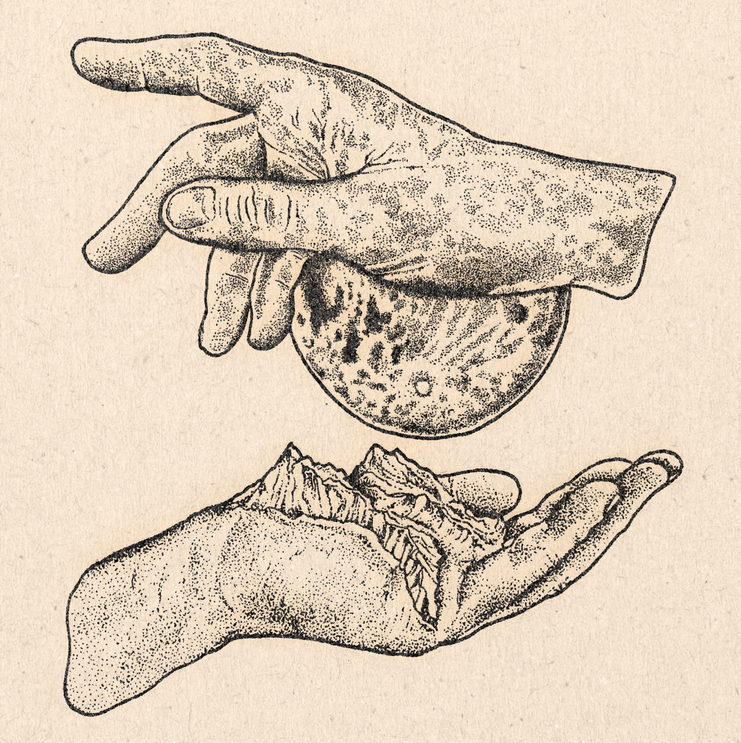 'Moon Mountain' Print