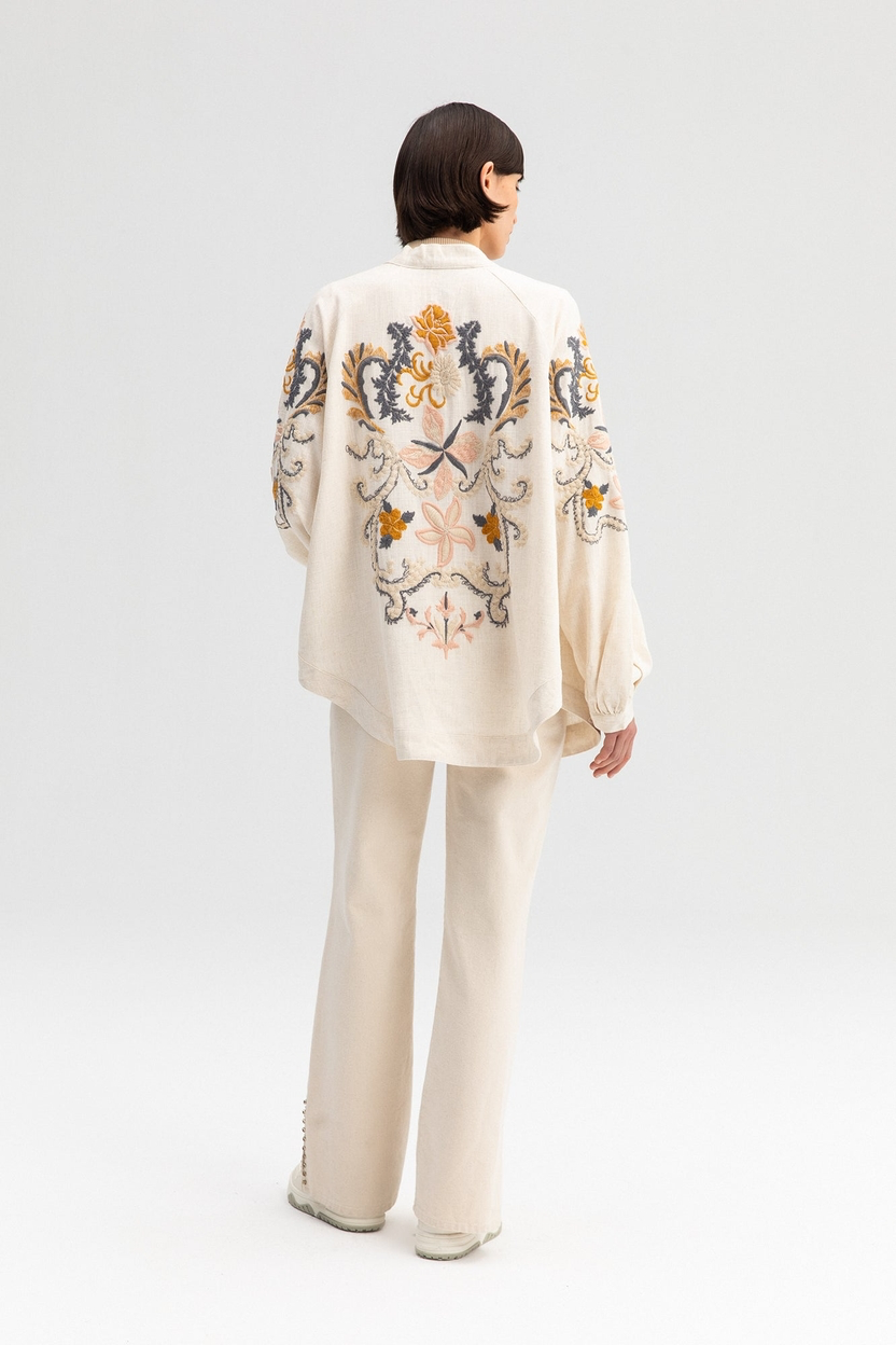 Touché Prive - Embroidered Kimono Jacket